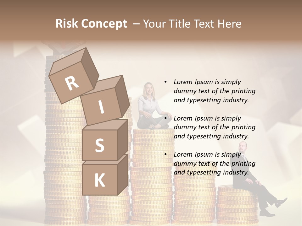 Finance Golden Young PowerPoint Template