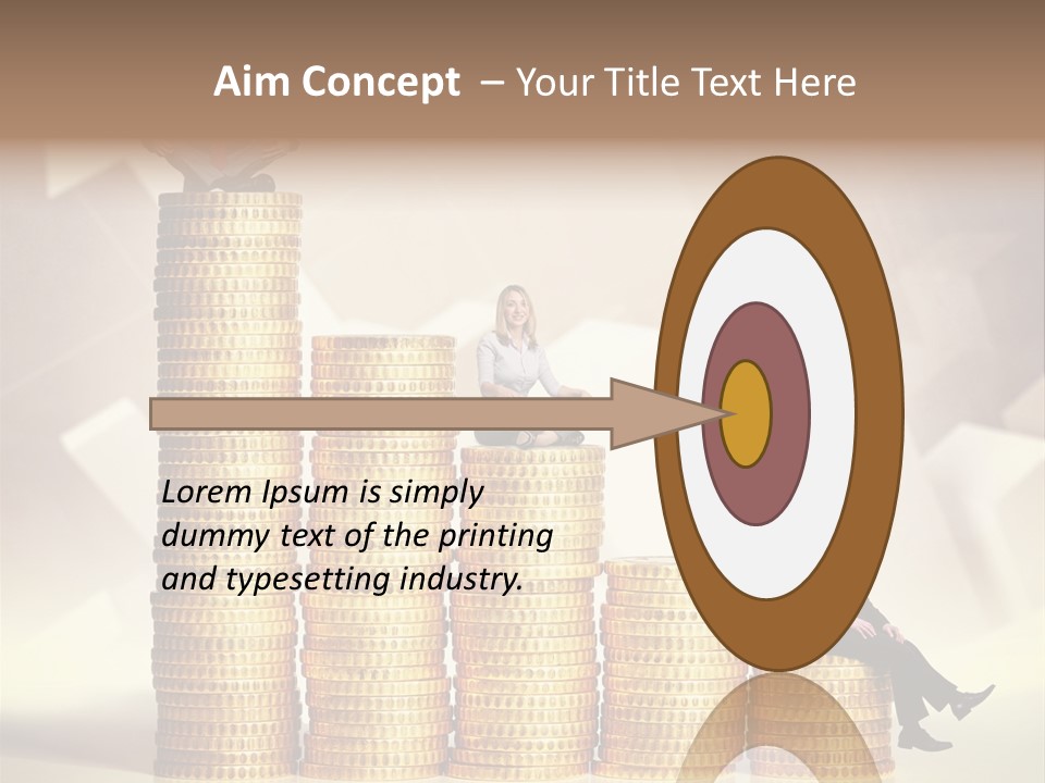 Finance Golden Young PowerPoint Template