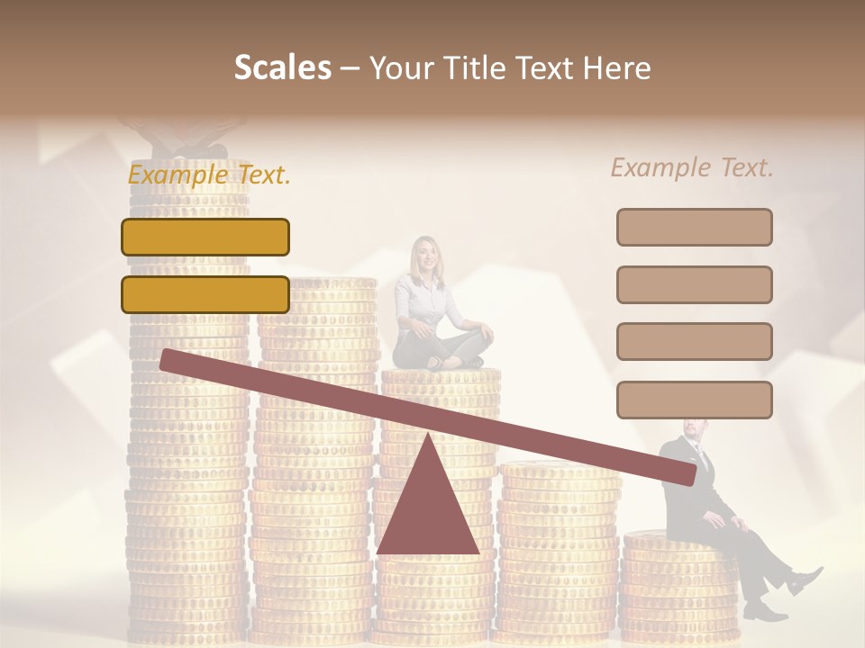 Finance Golden Young PowerPoint Template