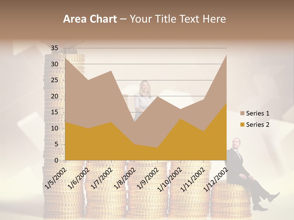 Finance Golden Young PowerPoint Template