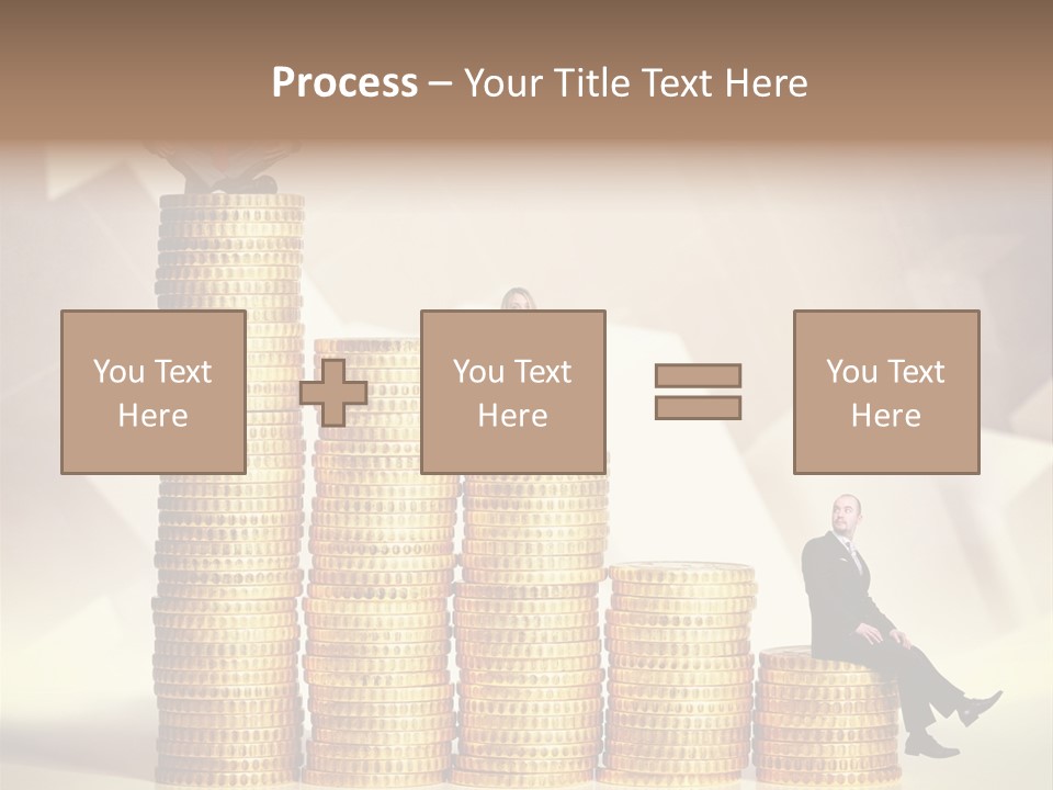 Finance Golden Young PowerPoint Template