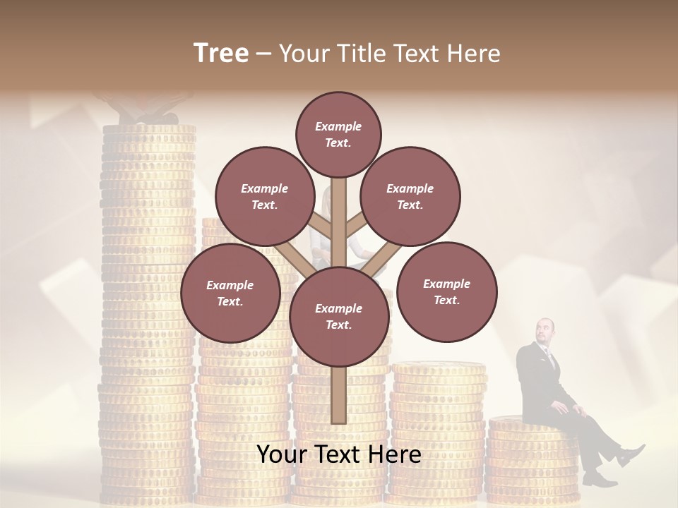 Finance Golden Young PowerPoint Template