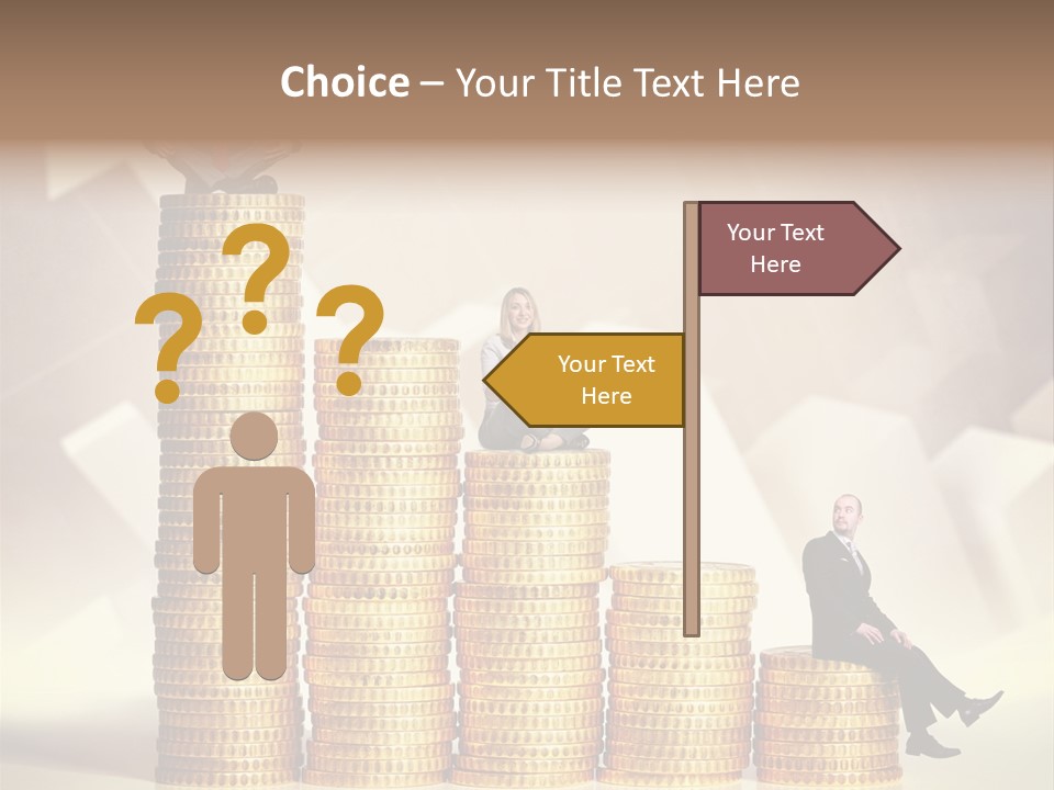 Finance Golden Young PowerPoint Template