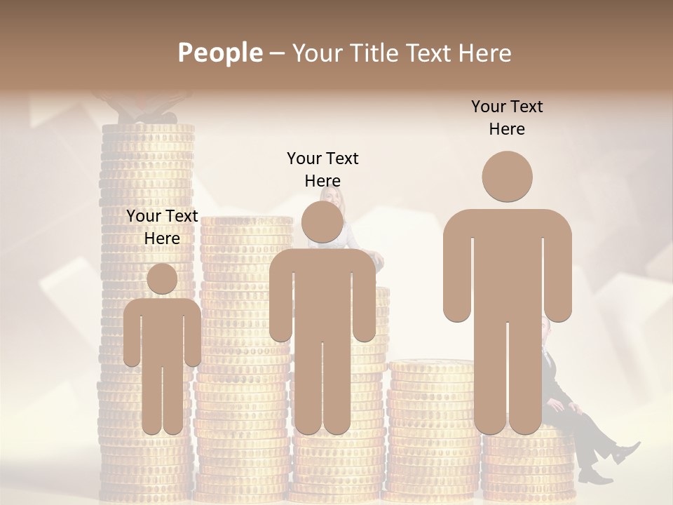 Finance Golden Young PowerPoint Template