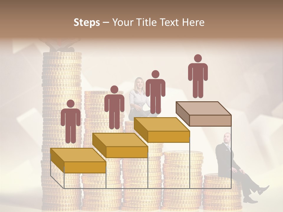 Finance Golden Young PowerPoint Template