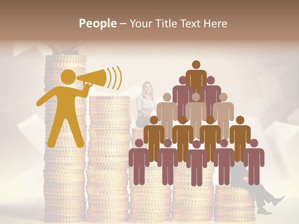 Finance Golden Young PowerPoint Template