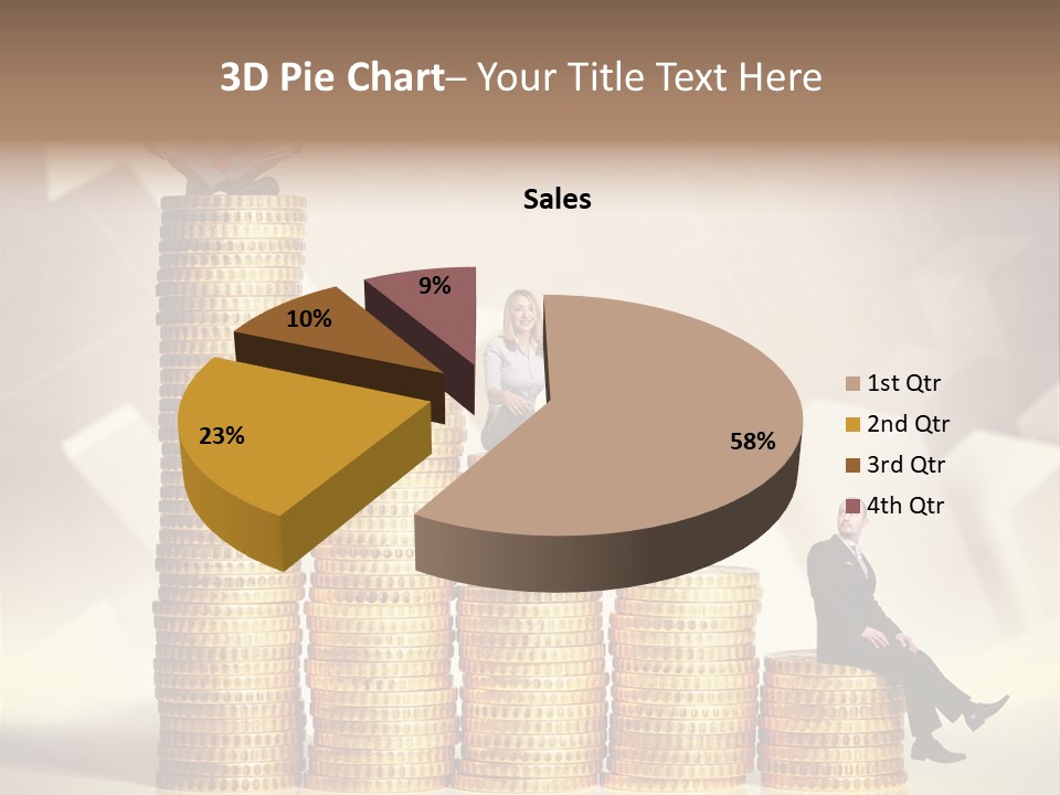 Finance Golden Young PowerPoint Template
