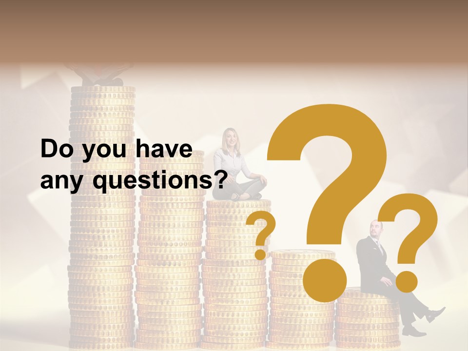 Finance Golden Young PowerPoint Template