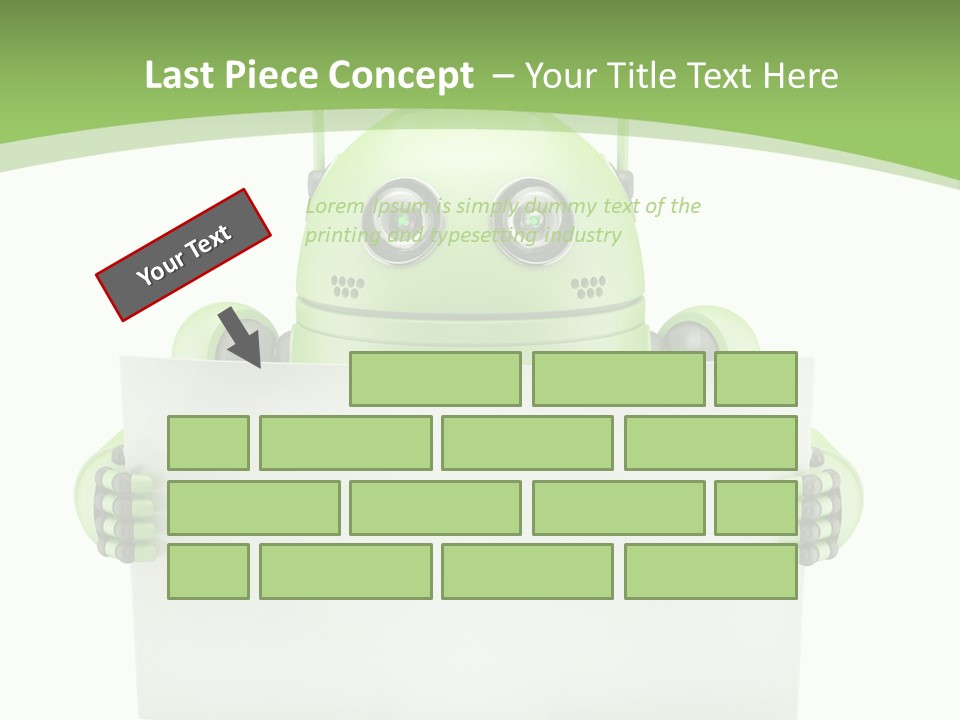 Business Billboard Metaphor PowerPoint Template