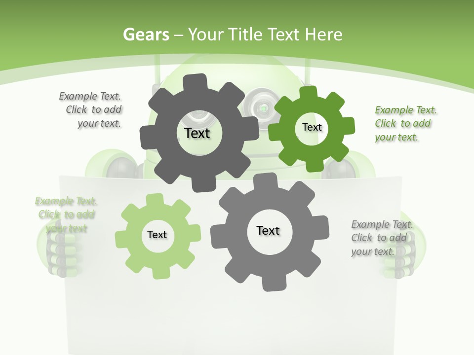 Business Billboard Metaphor PowerPoint Template