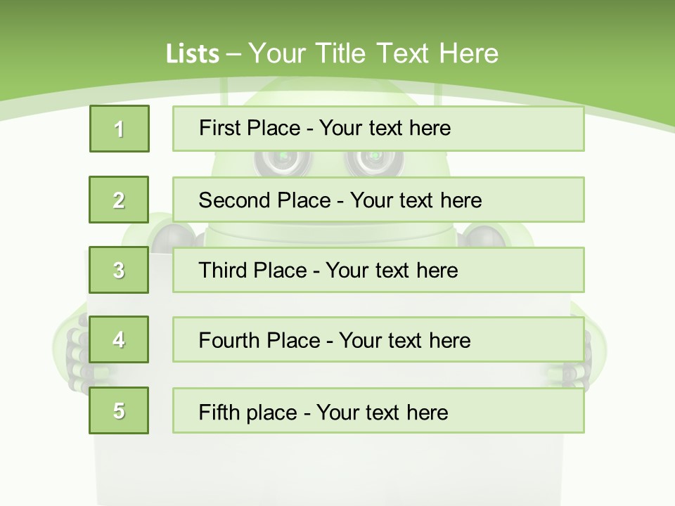 Business Billboard Metaphor PowerPoint Template