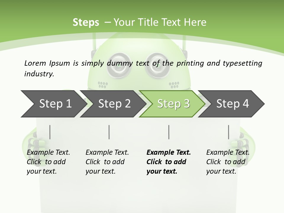 Business Billboard Metaphor PowerPoint Template