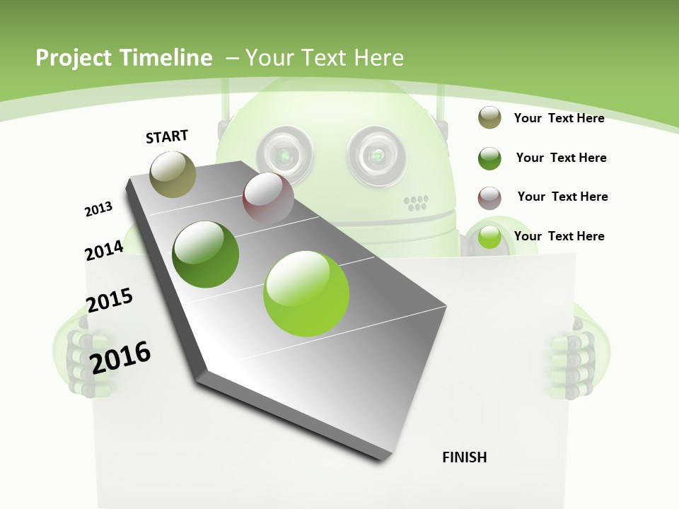 Business Billboard Metaphor PowerPoint Template