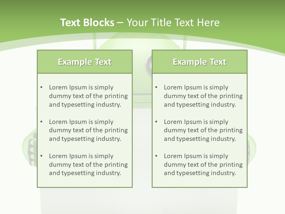 Business Billboard Metaphor PowerPoint Template