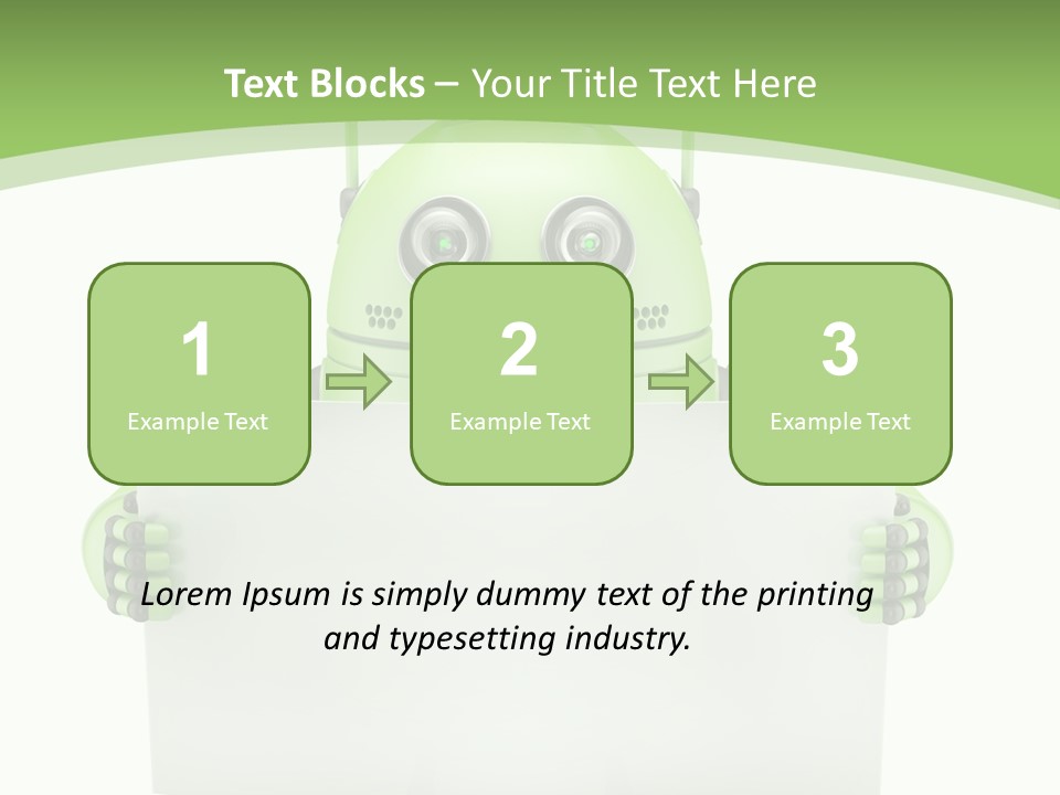 Business Billboard Metaphor PowerPoint Template