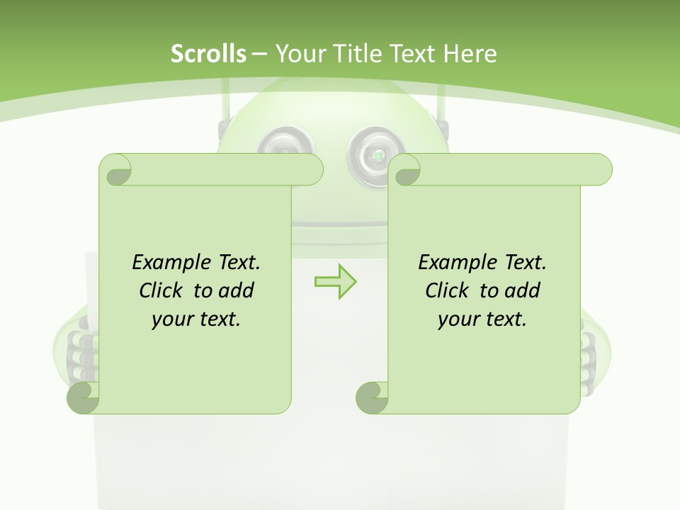 Business Billboard Metaphor PowerPoint Template