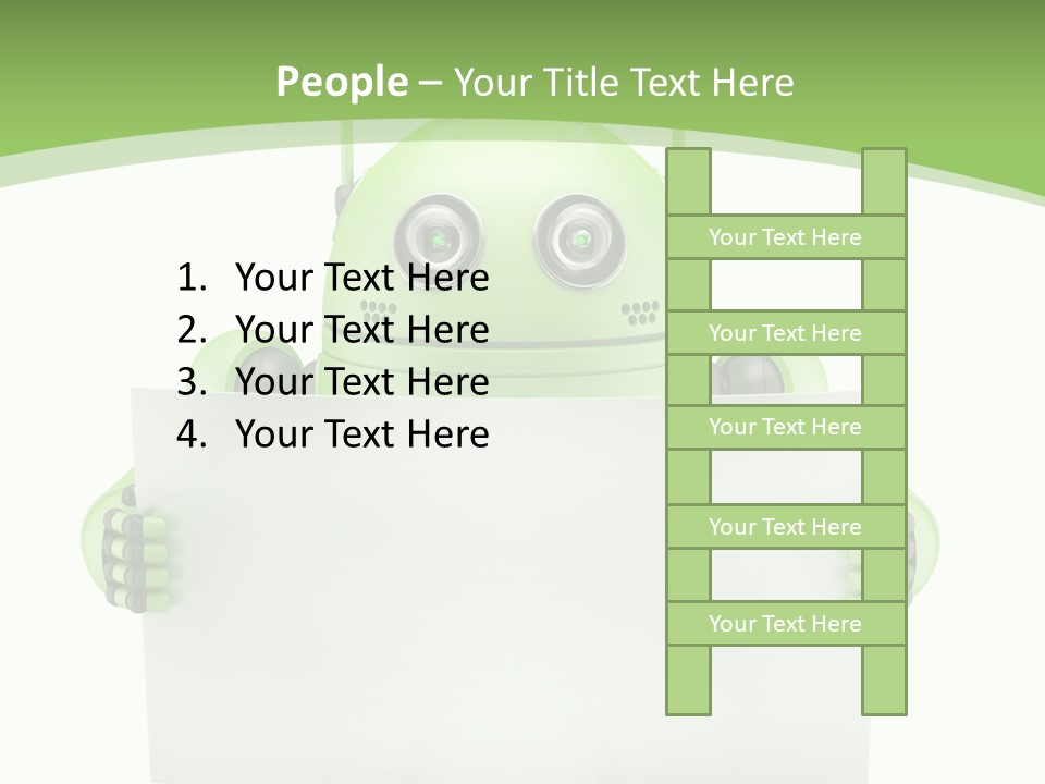Business Billboard Metaphor PowerPoint Template