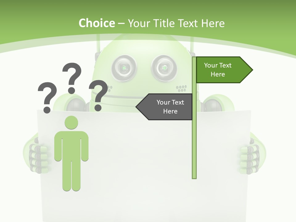 Business Billboard Metaphor PowerPoint Template