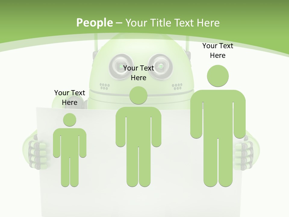 Business Billboard Metaphor PowerPoint Template