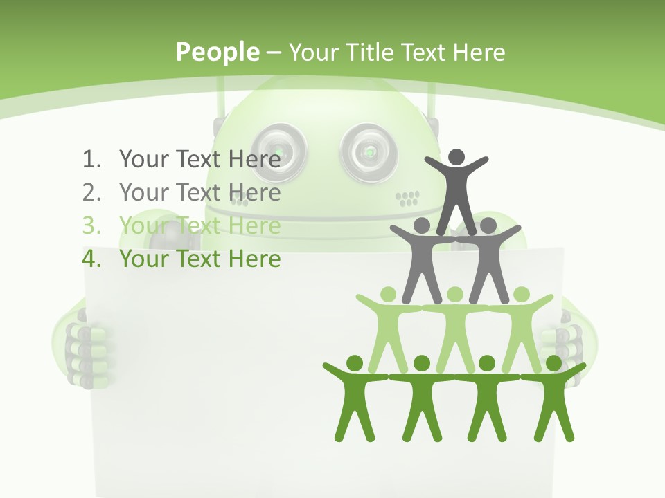 Business Billboard Metaphor PowerPoint Template