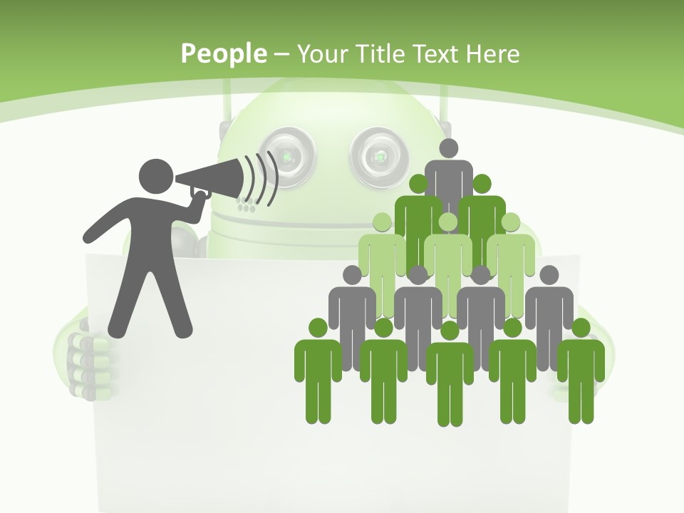 Business Billboard Metaphor PowerPoint Template