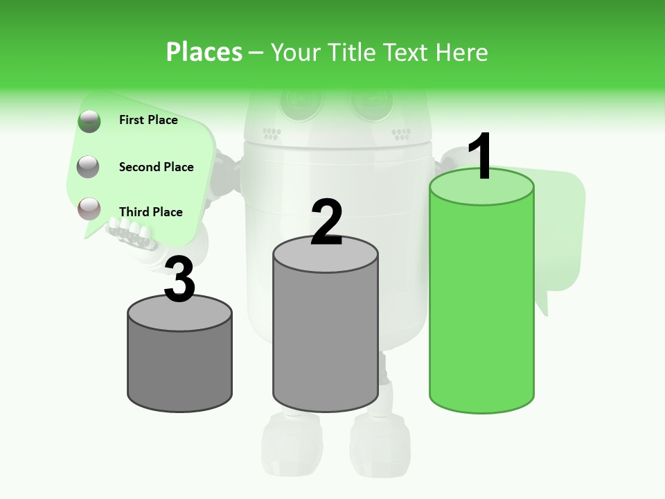 Bubble Chatting Speak PowerPoint Template