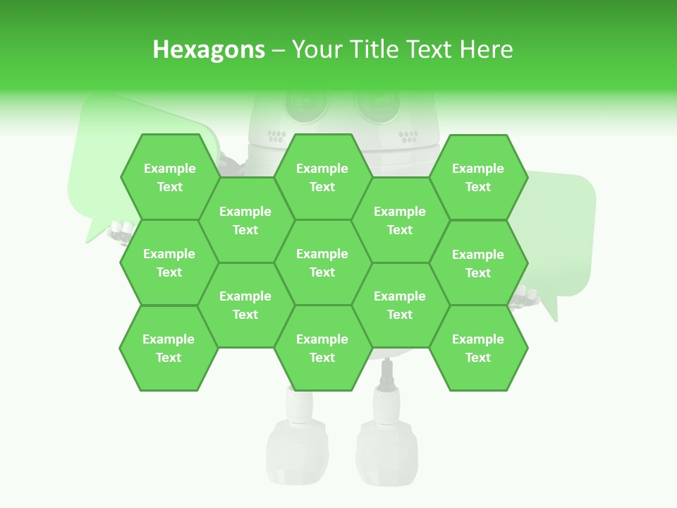 Bubble Chatting Speak PowerPoint Template