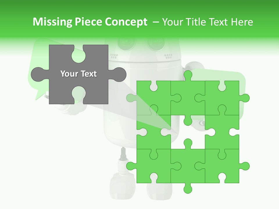 Bubble Chatting Speak PowerPoint Template