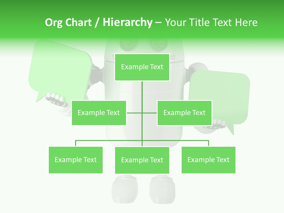 Bubble Chatting Speak PowerPoint Template