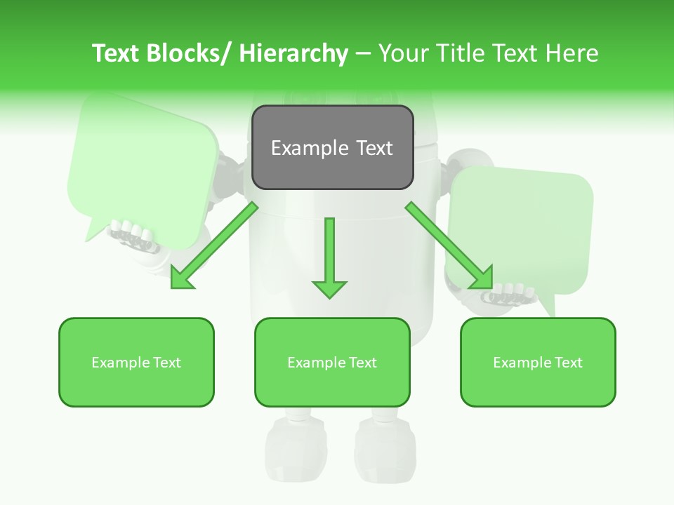 Bubble Chatting Speak PowerPoint Template