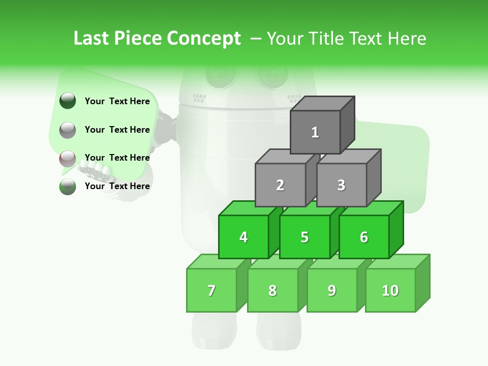 Bubble Chatting Speak PowerPoint Template