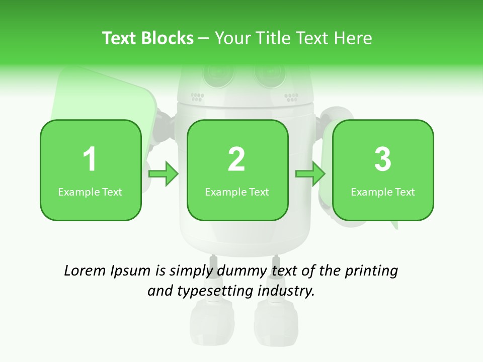 Bubble Chatting Speak PowerPoint Template