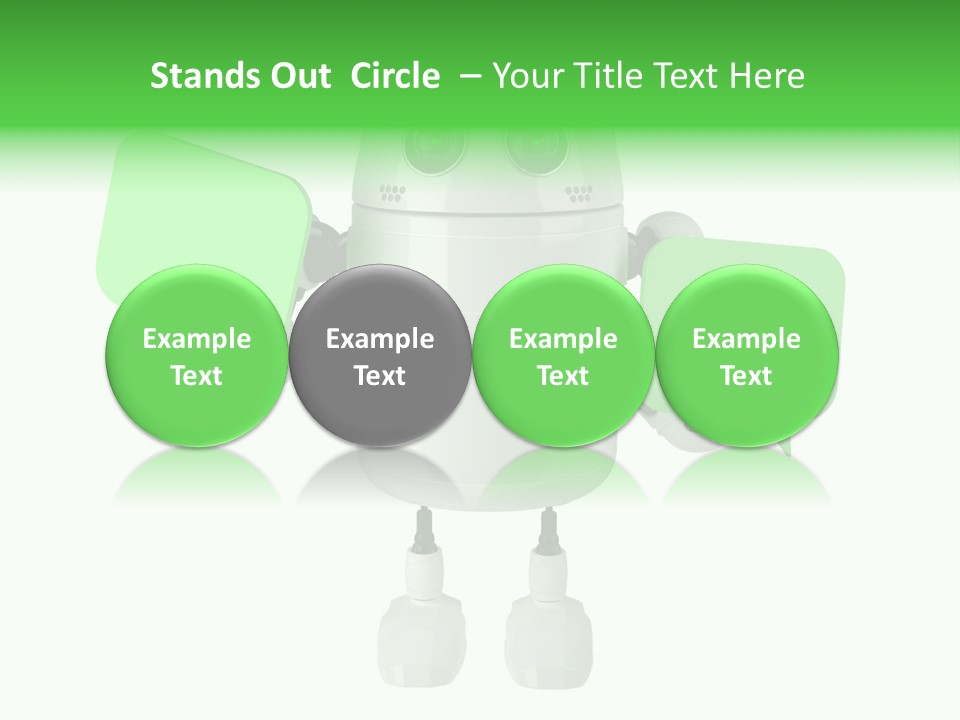 Bubble Chatting Speak PowerPoint Template