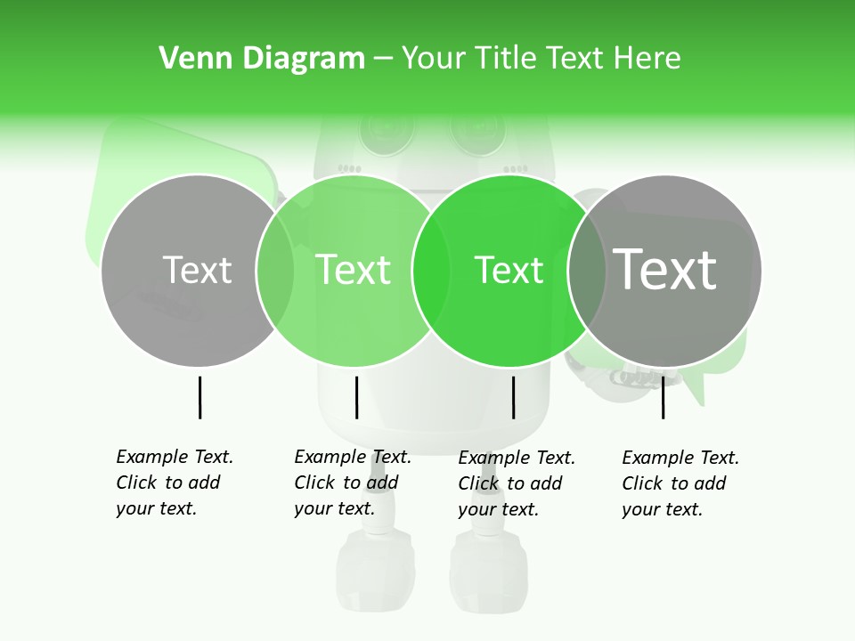 Bubble Chatting Speak PowerPoint Template