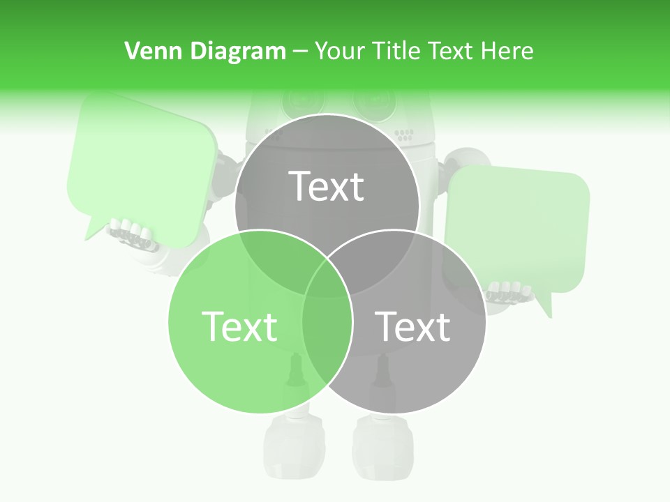 Bubble Chatting Speak PowerPoint Template