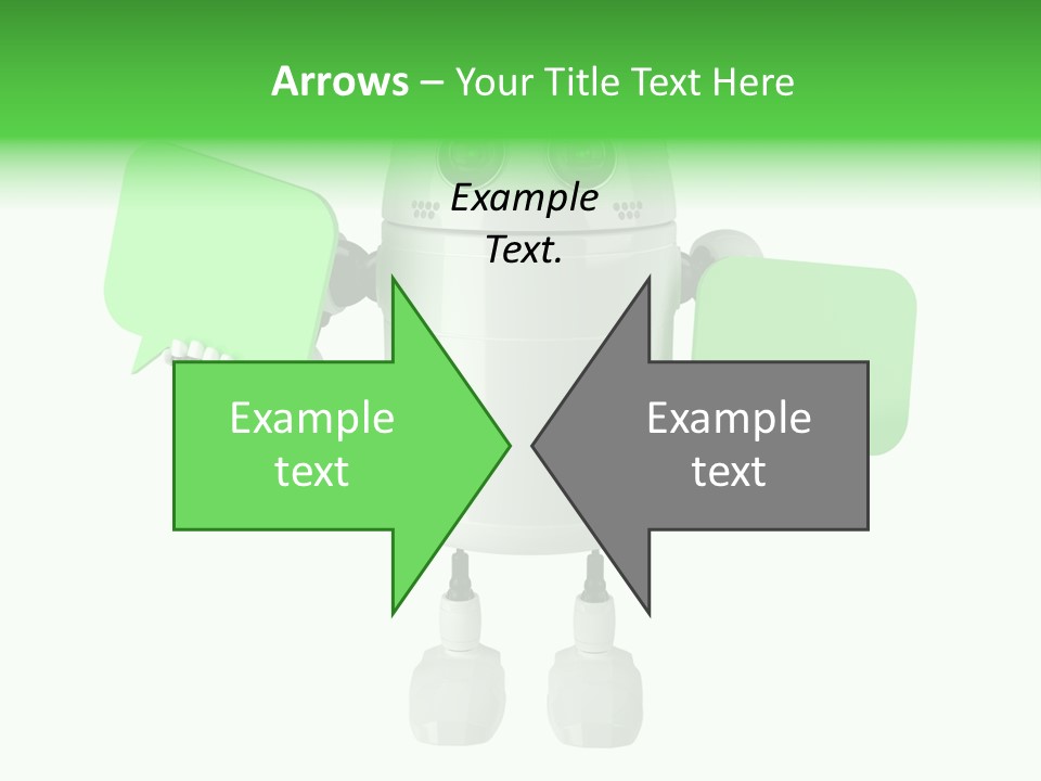 Bubble Chatting Speak PowerPoint Template