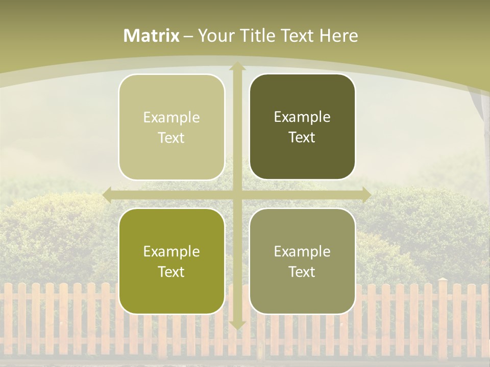 Harvest Garden Cloud PowerPoint Template