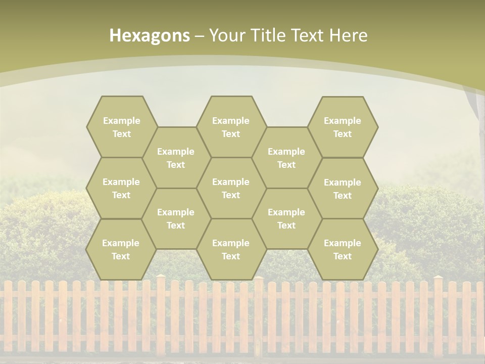 Harvest Garden Cloud PowerPoint Template