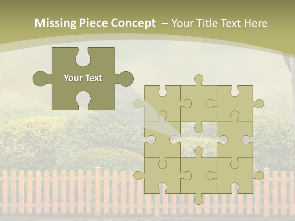 Harvest Garden Cloud PowerPoint Template