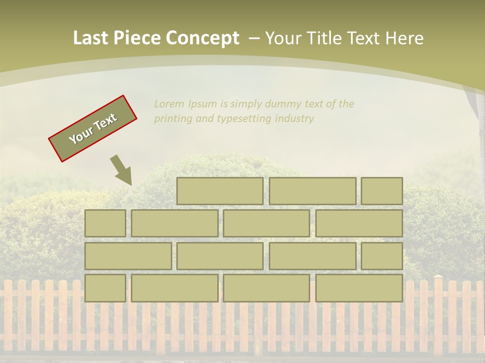 Harvest Garden Cloud PowerPoint Template