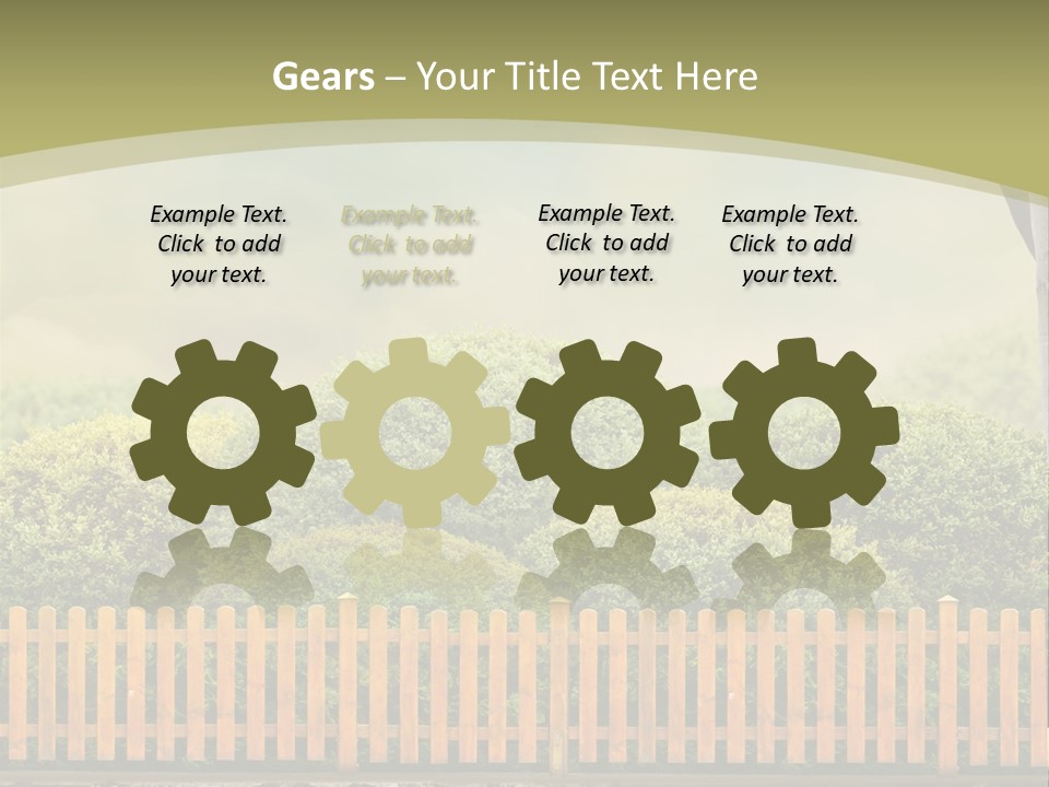 Harvest Garden Cloud PowerPoint Template