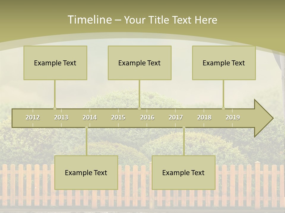 Harvest Garden Cloud PowerPoint Template