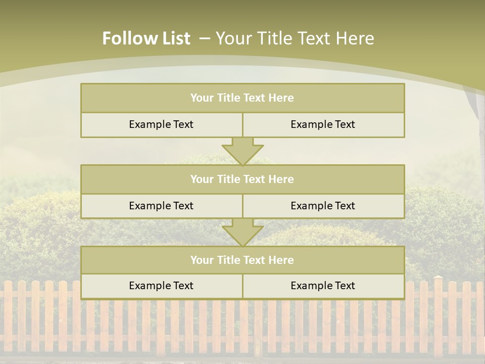 Harvest Garden Cloud PowerPoint Template