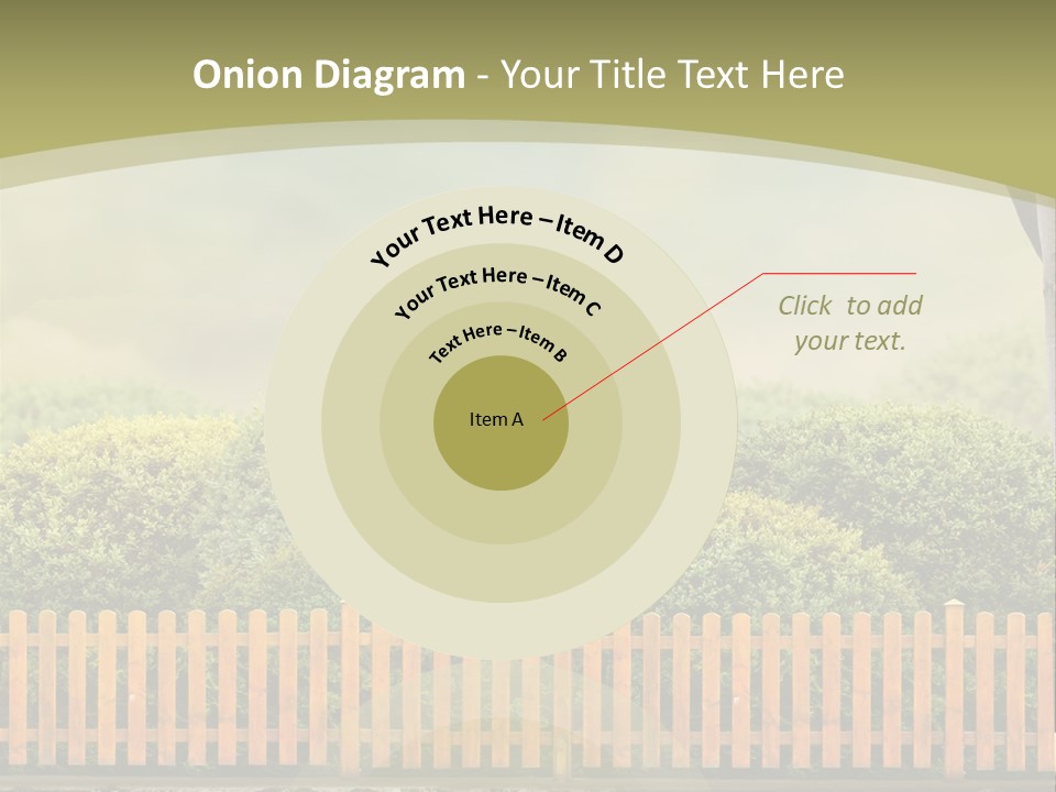 Harvest Garden Cloud PowerPoint Template