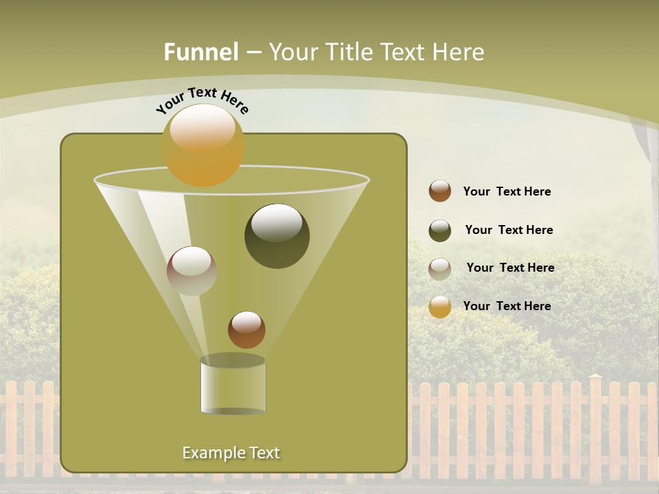 Harvest Garden Cloud PowerPoint Template