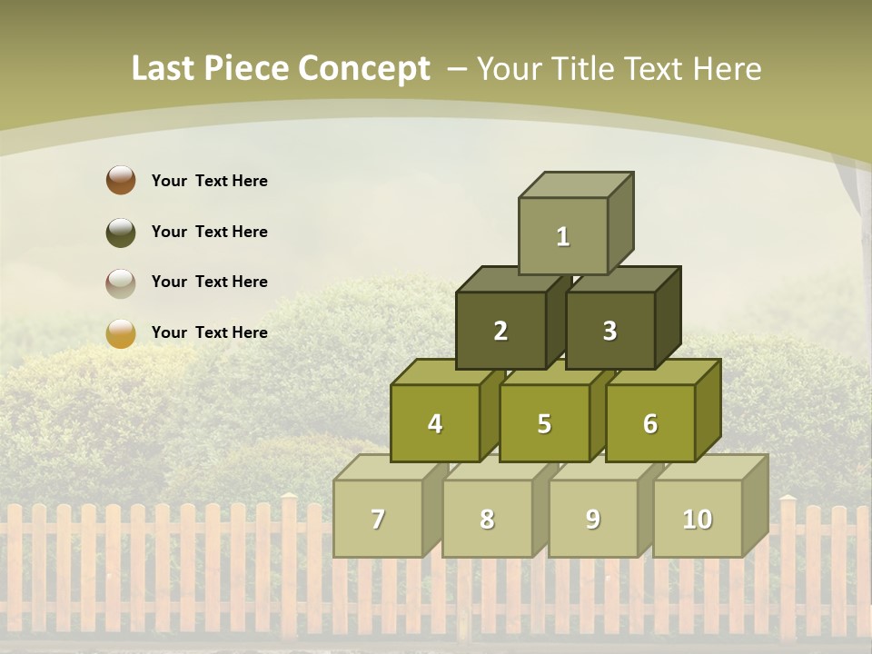 Harvest Garden Cloud PowerPoint Template