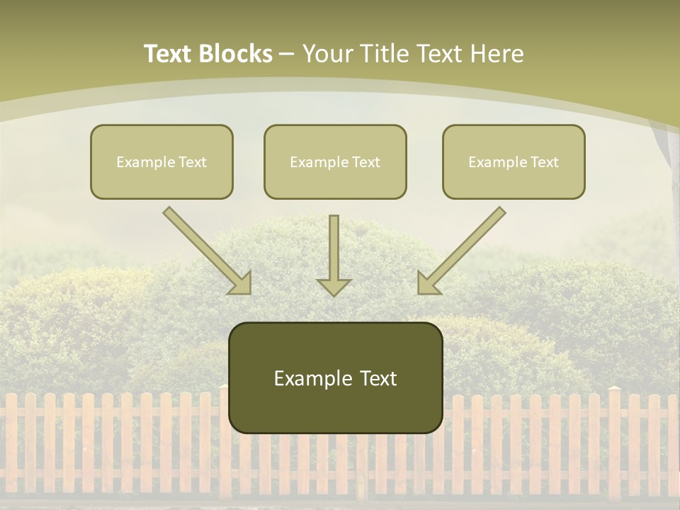 Harvest Garden Cloud PowerPoint Template