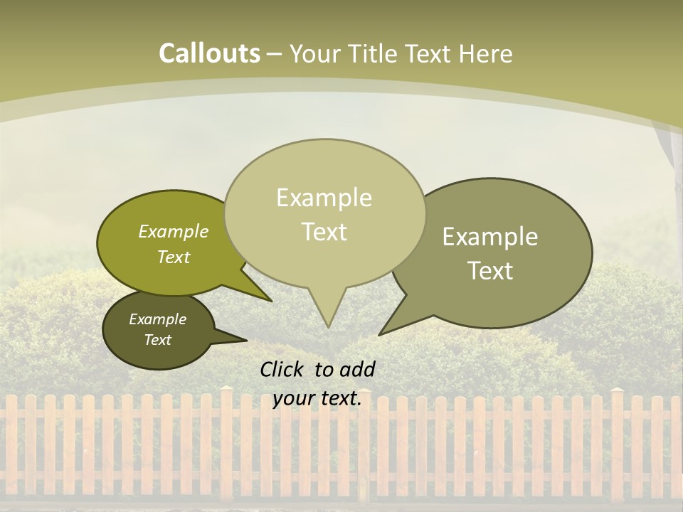 Harvest Garden Cloud PowerPoint Template