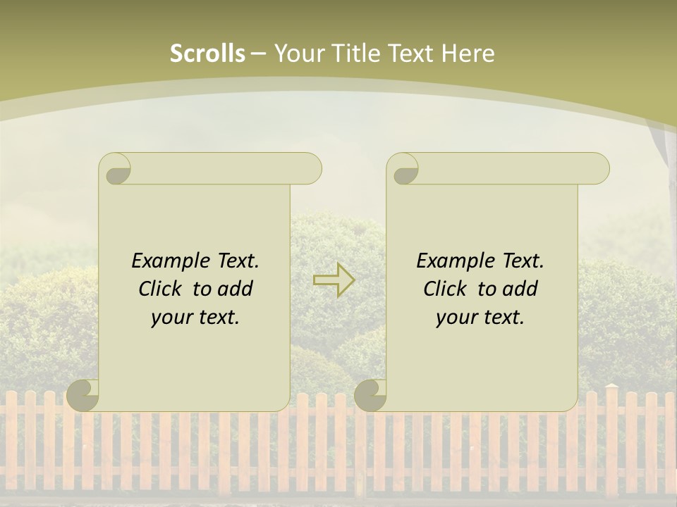 Harvest Garden Cloud PowerPoint Template