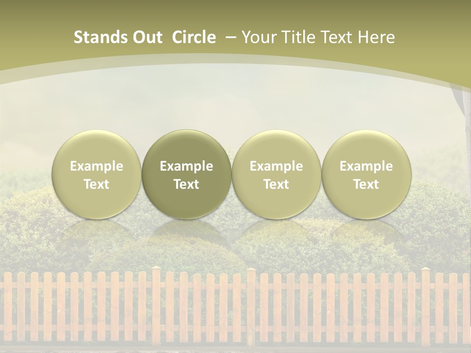 Harvest Garden Cloud PowerPoint Template